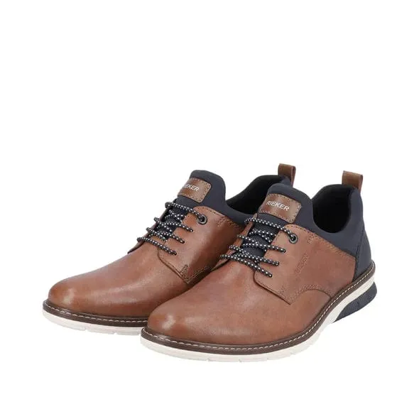 Rieker Men's Dress Sneakers- Brown