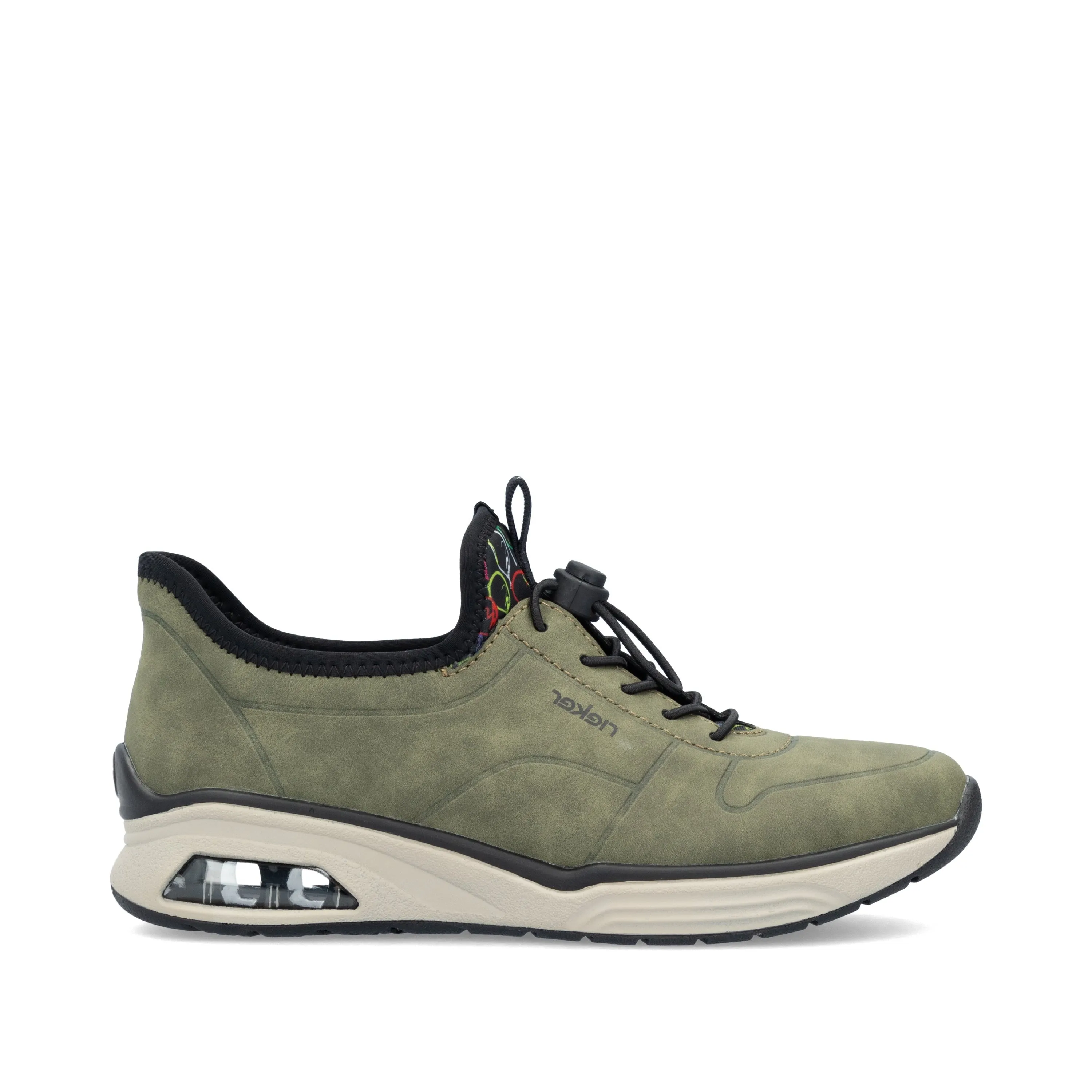 Rieker Womens Trainer M5651-54 Green