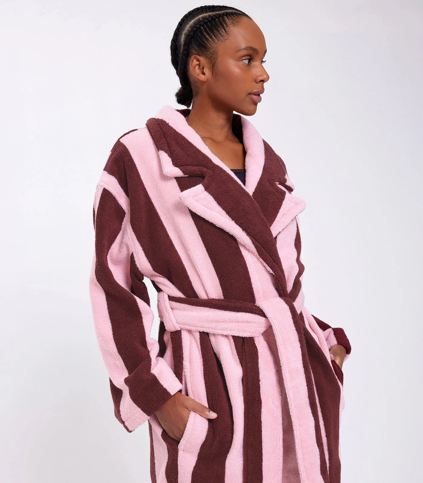 Robe - Rocky Road Stripes