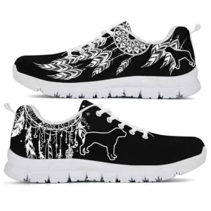 Rottweiler Sneaker, Rottweiler Dreamcatcher Sneakers Running Shoes Gift Women Men, Rottweiler Shoes