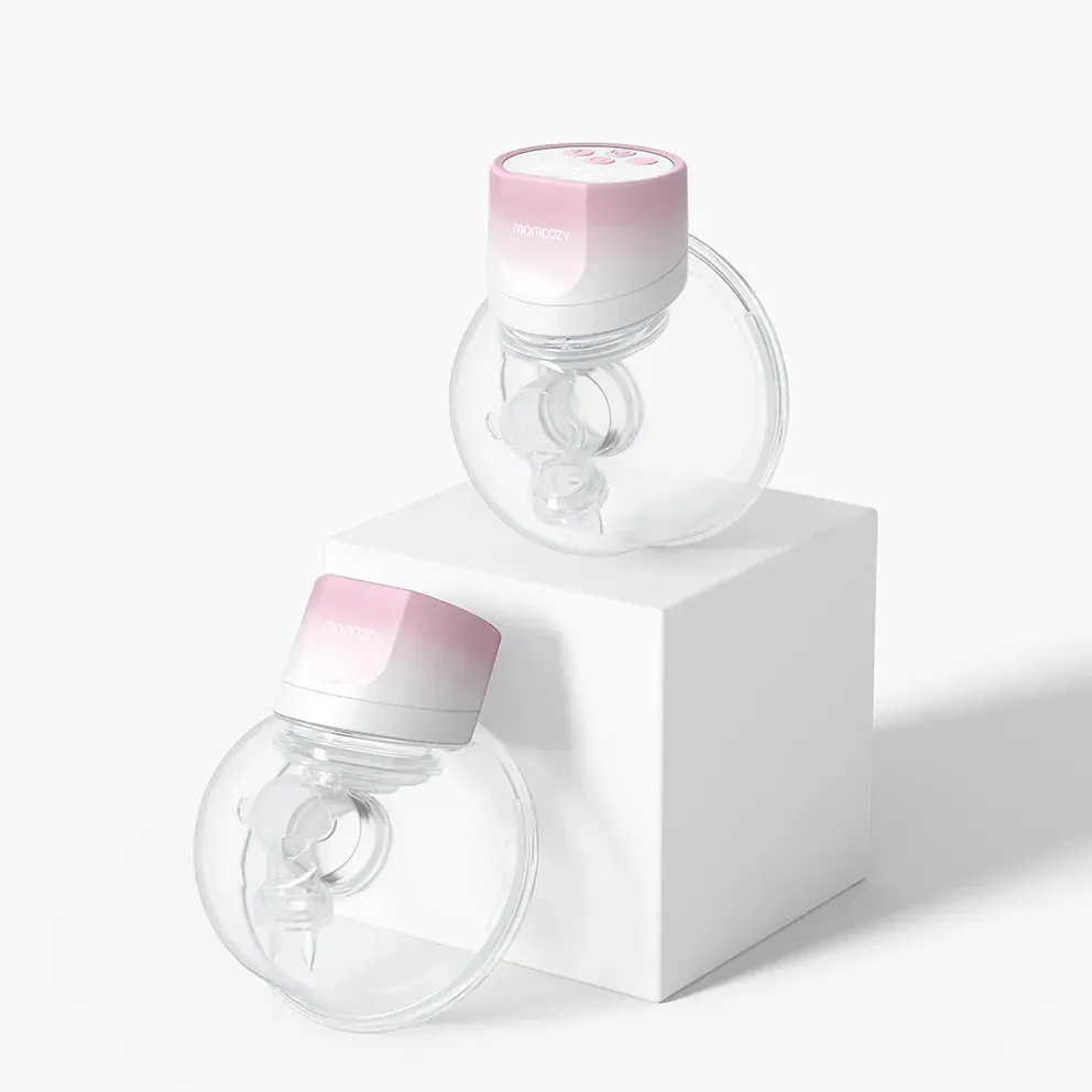 S12 Pro Wearable Breast Pump, Double - Pink Gradient