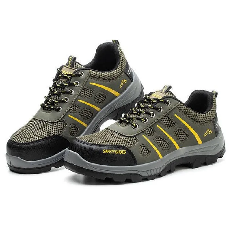 Safety Shoes Breathable Light Feet Steel Toe Cap Work Shoes