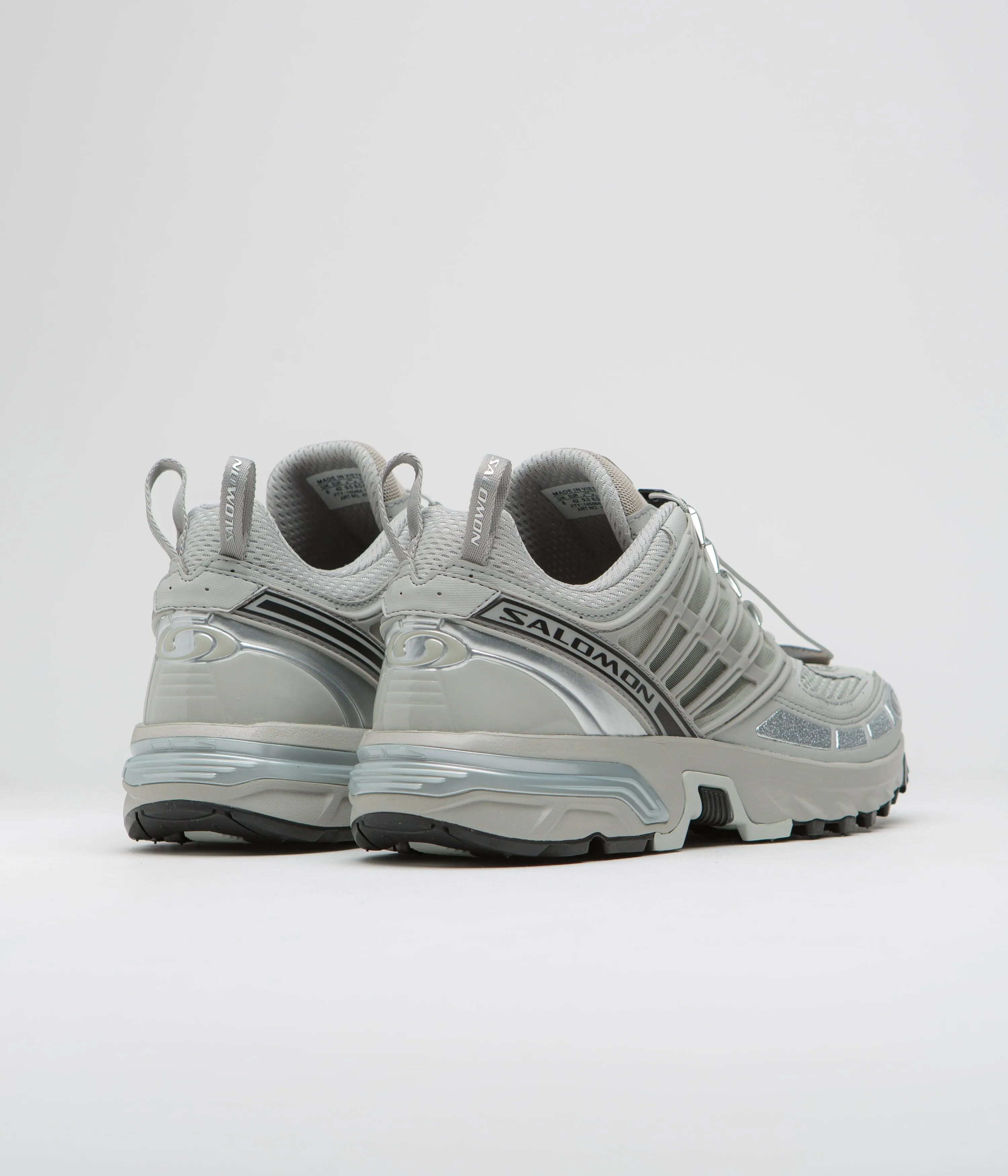 Salomon ACS Pro Shoes - Metal / Ghost Gray / Silver Metallic X