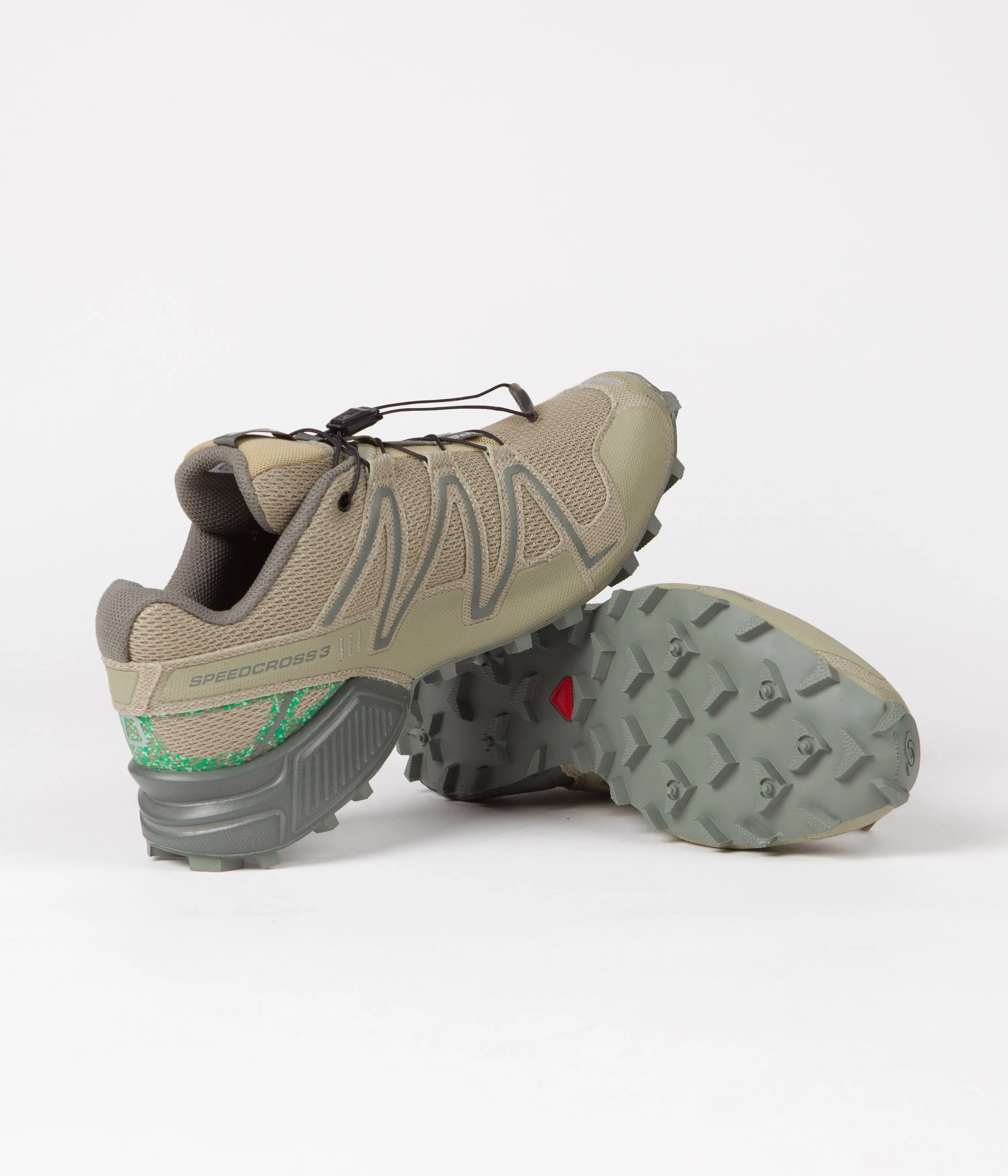 Salomon Speedcross 3 Mindful Shoes - Grey Green / Moss Grey / Castor Grey