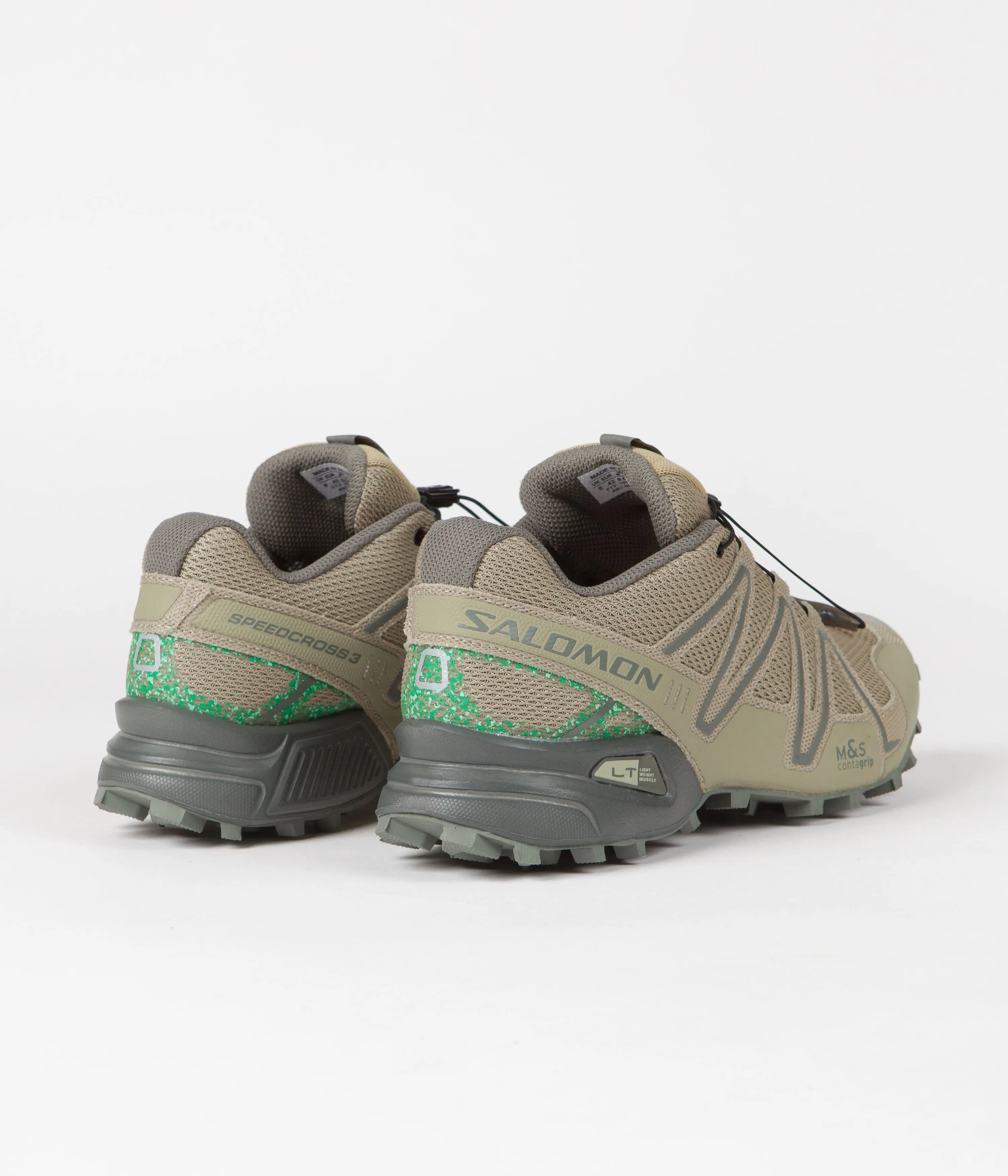 Salomon Speedcross 3 Mindful Shoes - Grey Green / Moss Grey / Castor Grey