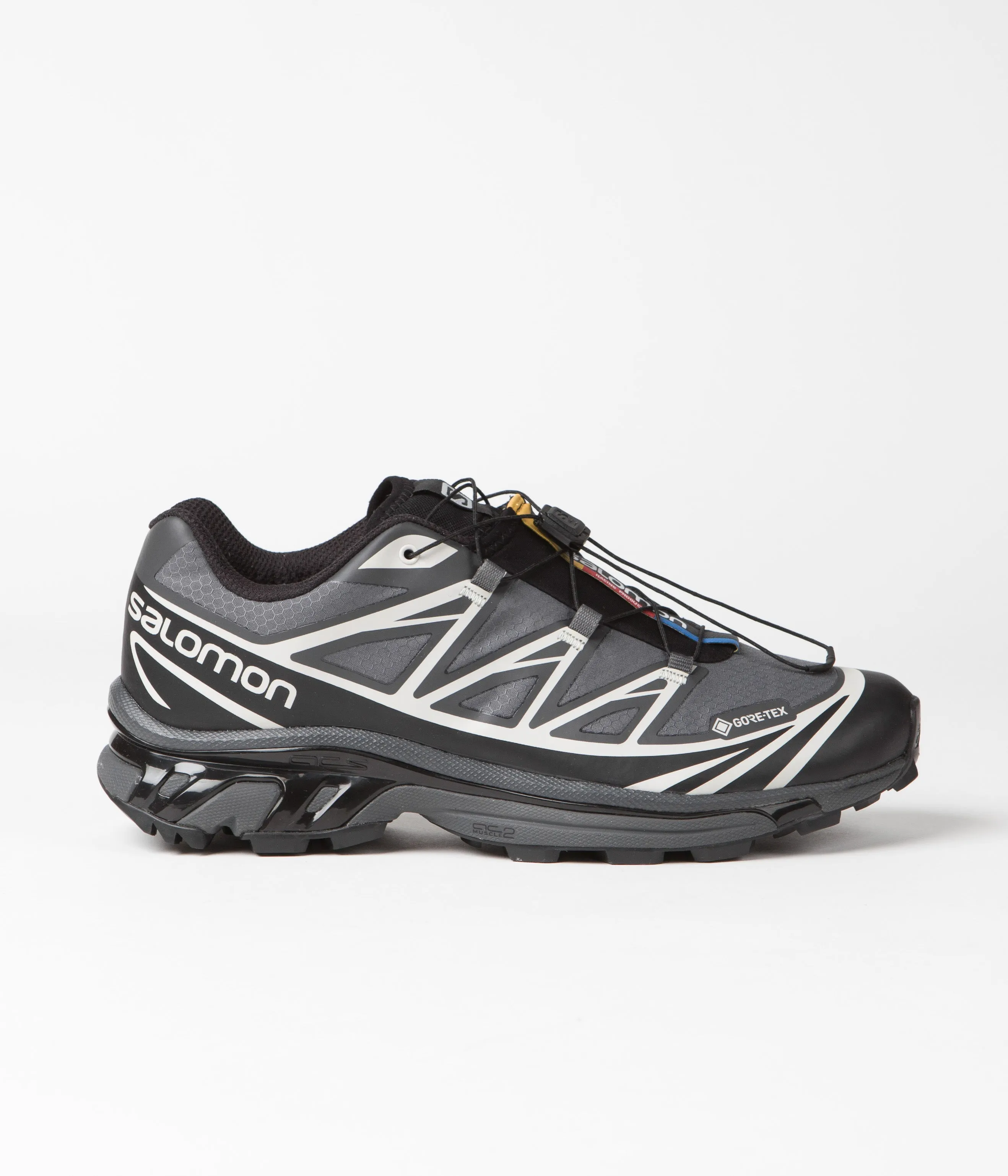 Salomon XT-6 GTX Shoes - Black / Ebony / Lunar Rock