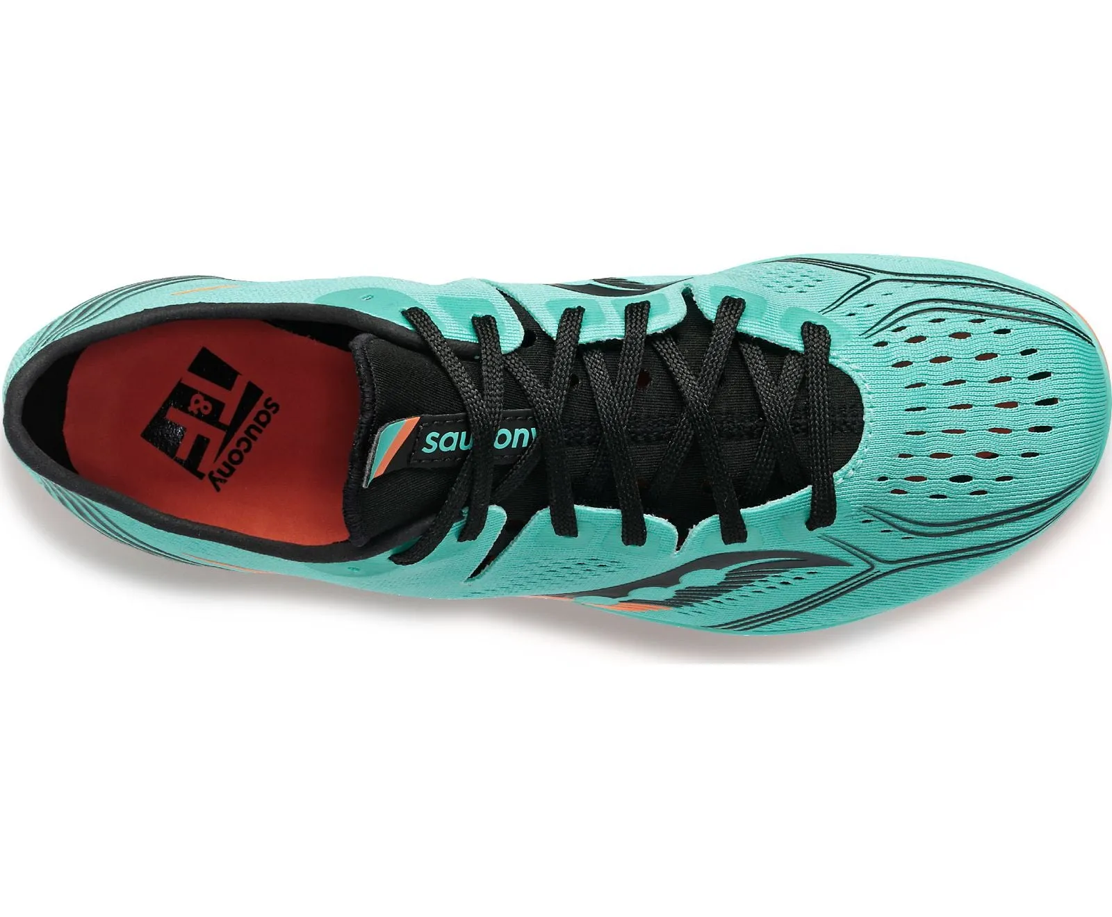 Saucony | Endorphin 3 | Track Spike | Women's | Cool Mint/Black