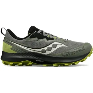 Saucony Peregrine 14 GORE-TEX Mens Trail Running Shoes - Green