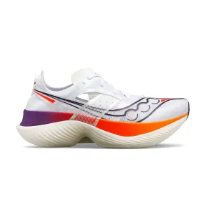 Saucony Women's Endorphin Elite Road Running Shoes (White/ Vizired)