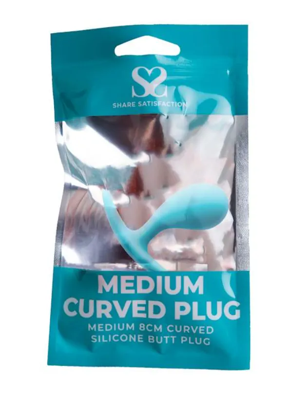 Share Satisfaction Medium Curved Plug