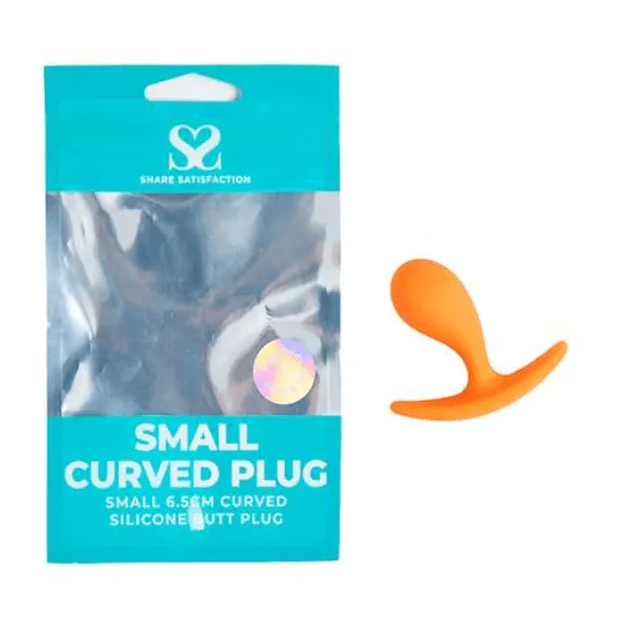 Share Satisfaction Small Curved Plug