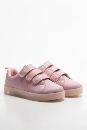 Shimmer Light Up Sneaker Pink