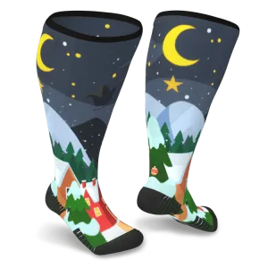 Silent Night Diabetic Compression Socks