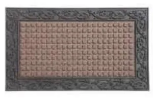 Simple Spaces 08ABSHE-30 Door Mat, 22" x 36"