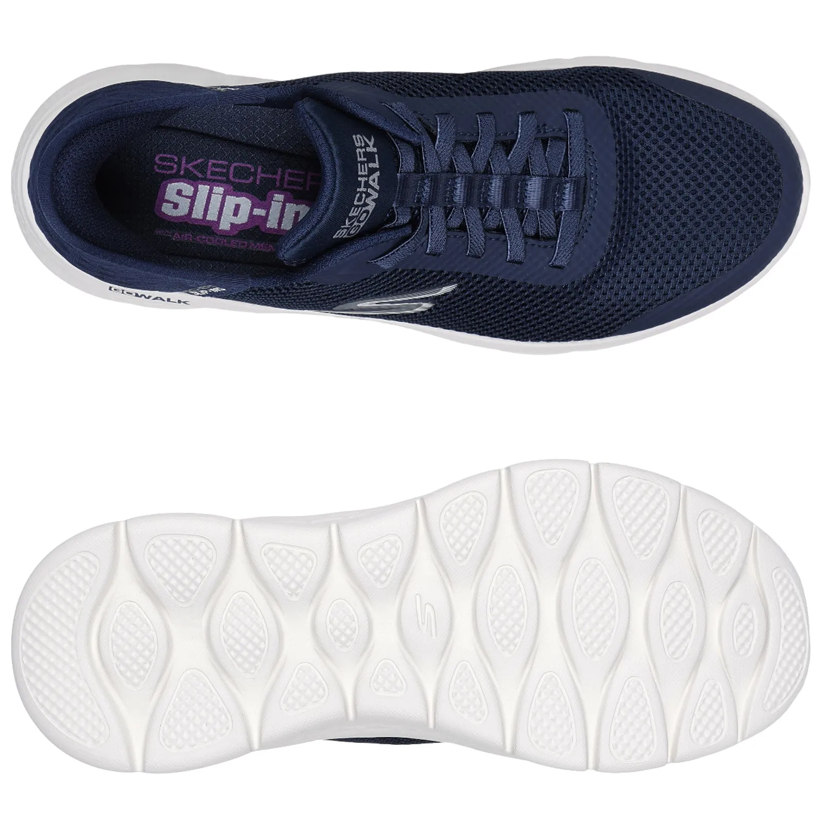 Skechers Ladies GO WALK Flex Grand Entry Slip-Ins Trainers