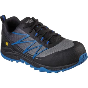 Skechers Workwear Puxal Safety Trainers S1 Black/Blue