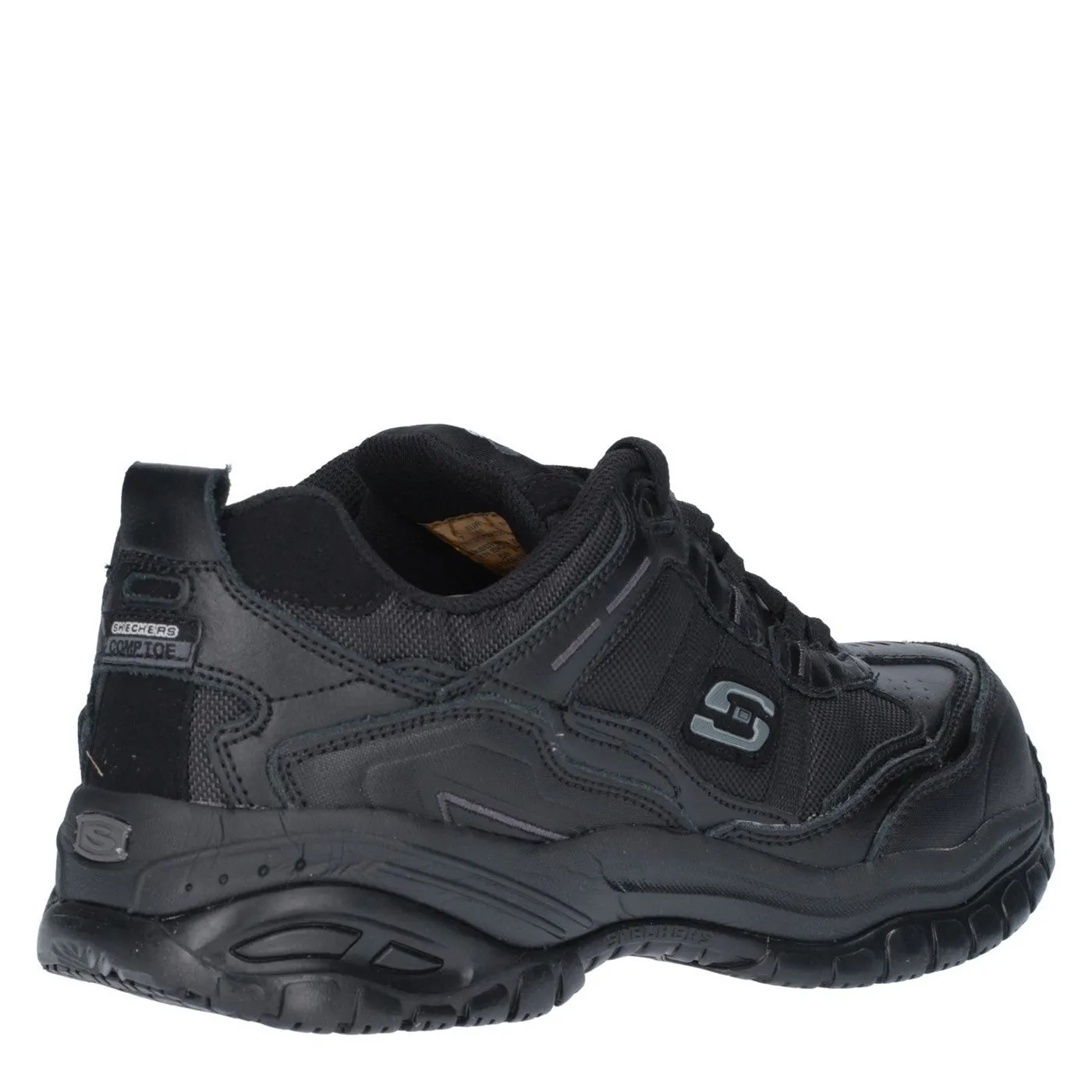 Skechers Workwear Soft Stride - Grinnell Safety Shoe SB Black