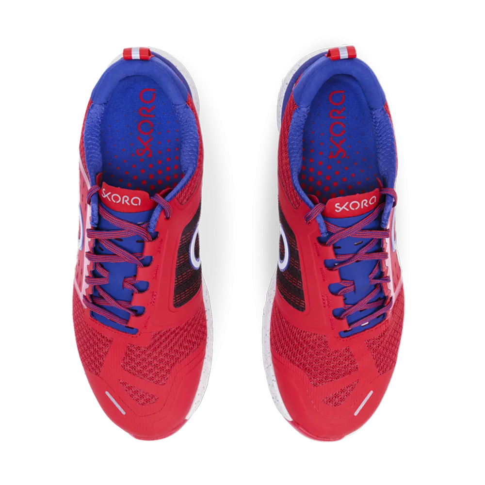 Skora Kyori Mens Lava Red / Blue