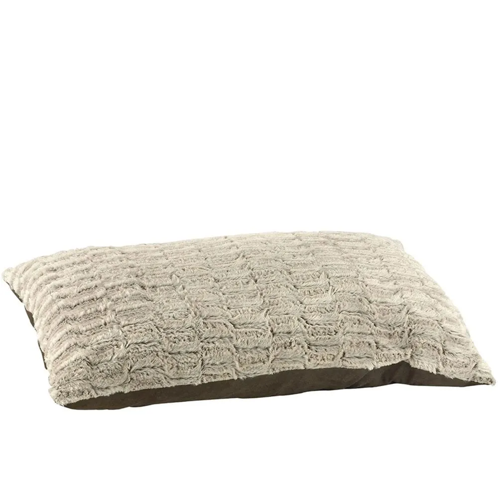 Snug & Cosy Novara Suede Lounger Dog Mattress