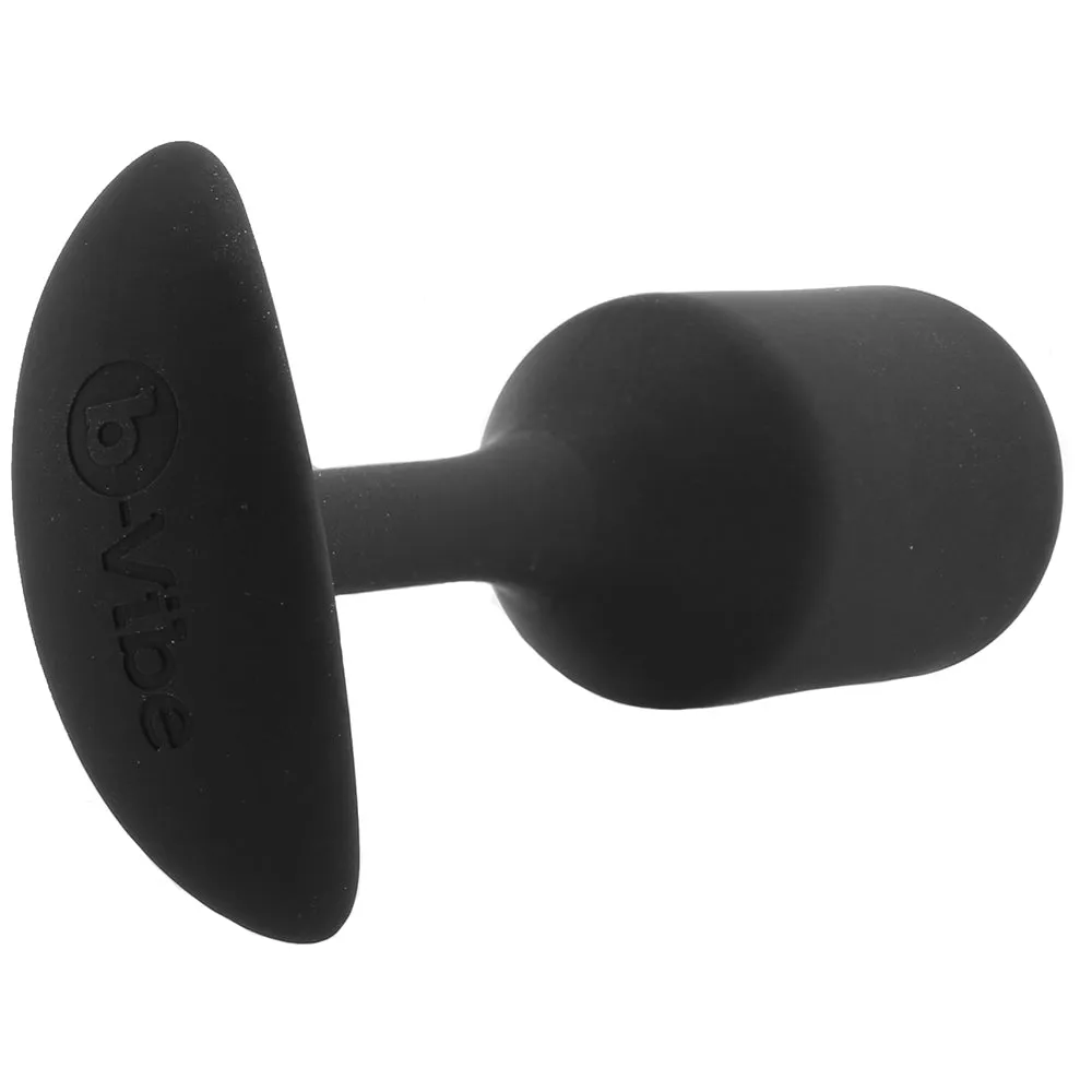 Snug Plug 2 Weighted Silicone Butt Plug