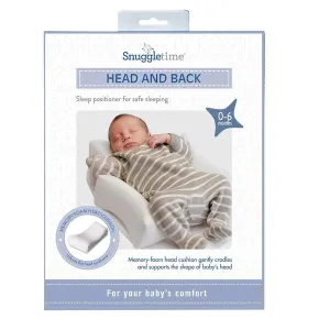 Snuggletime head and back sleep positioner