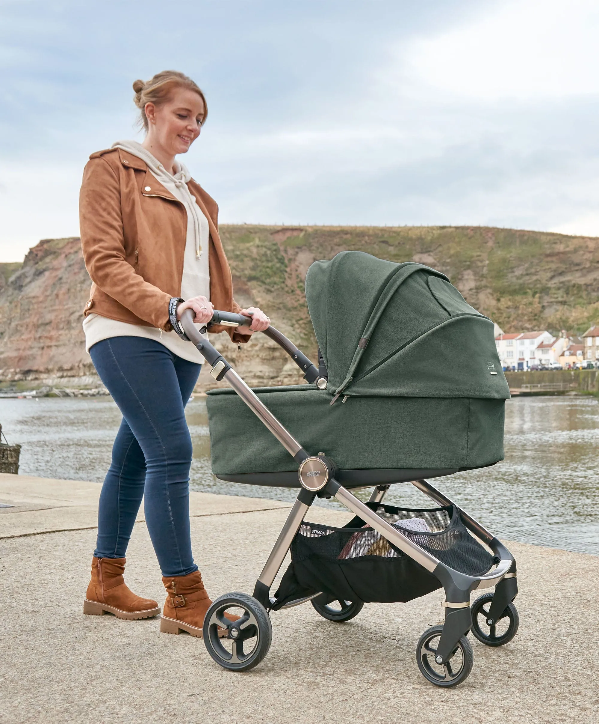 Strada Pushchair Carrycot - Ivy