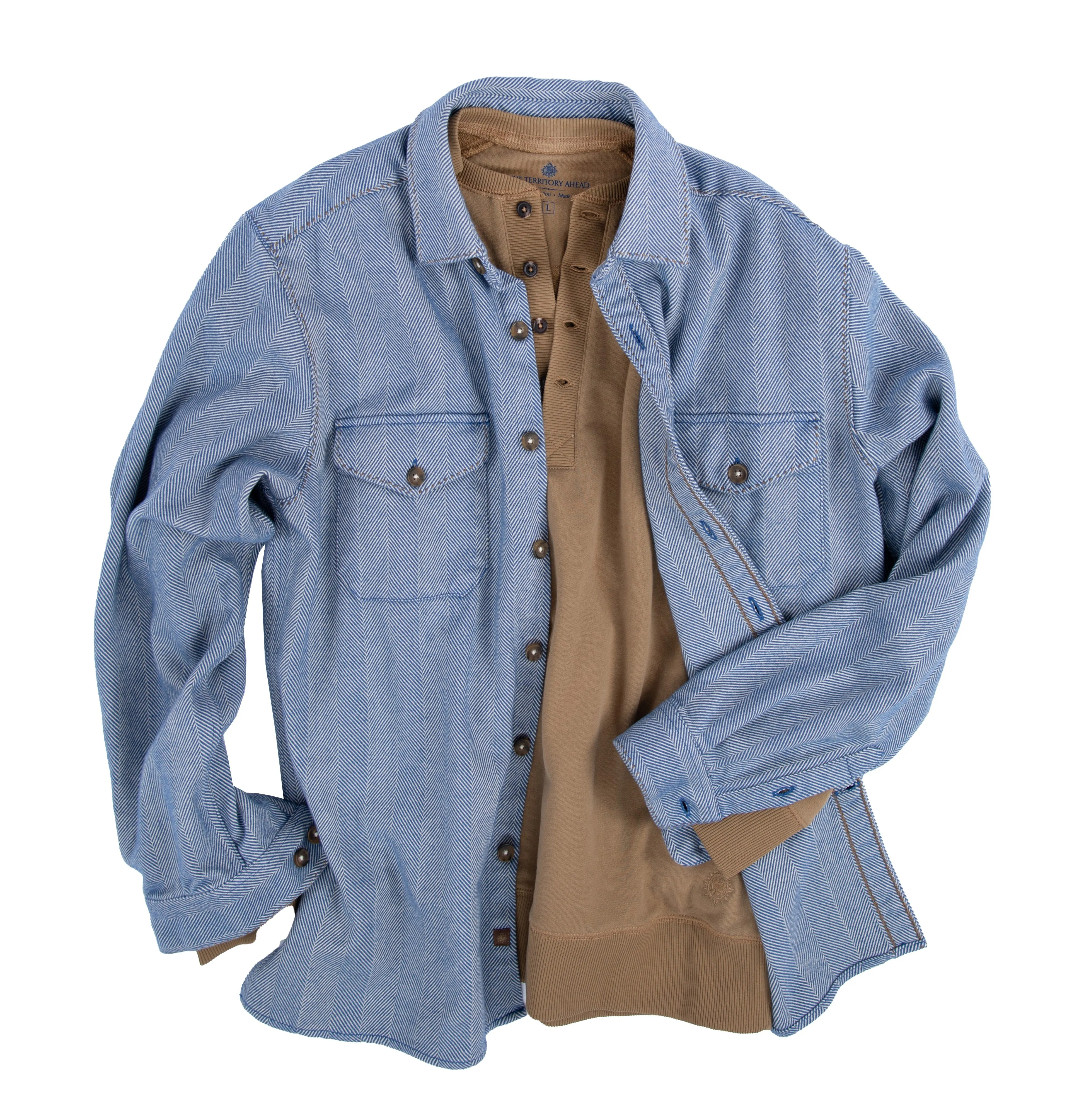 Tall Wind River Herringbone Blanket Shirt