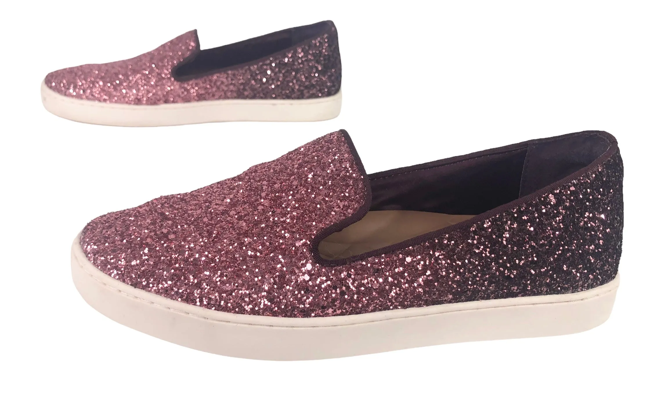 The Swift Rose Sparkle Slip-On Sneaker | Size 9