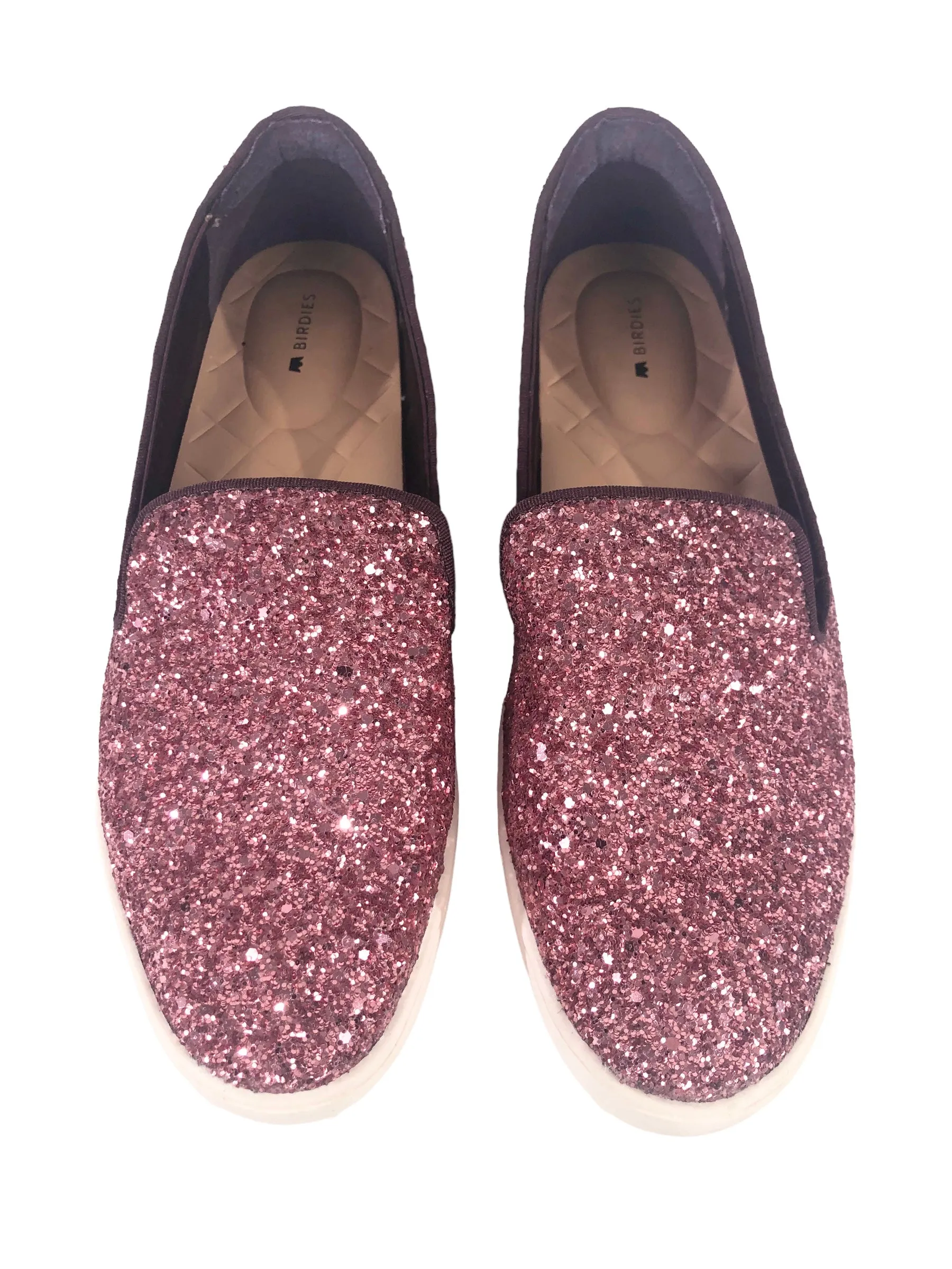 The Swift Rose Sparkle Slip-On Sneaker | Size 9