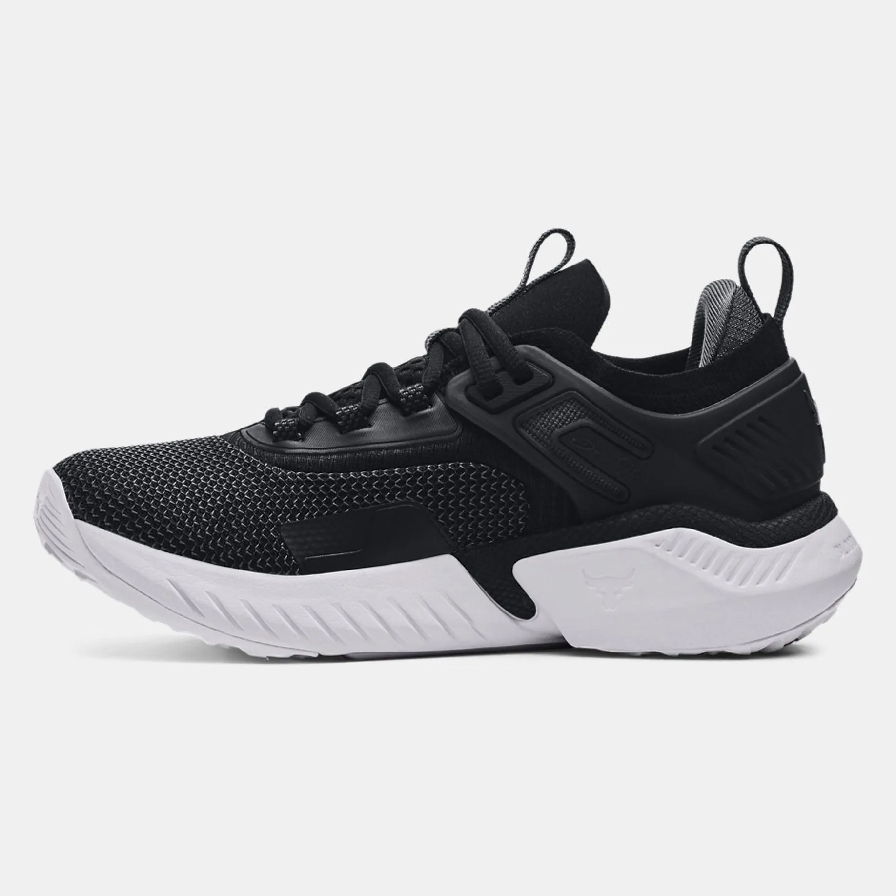 UA Project Rock 5 Black White W