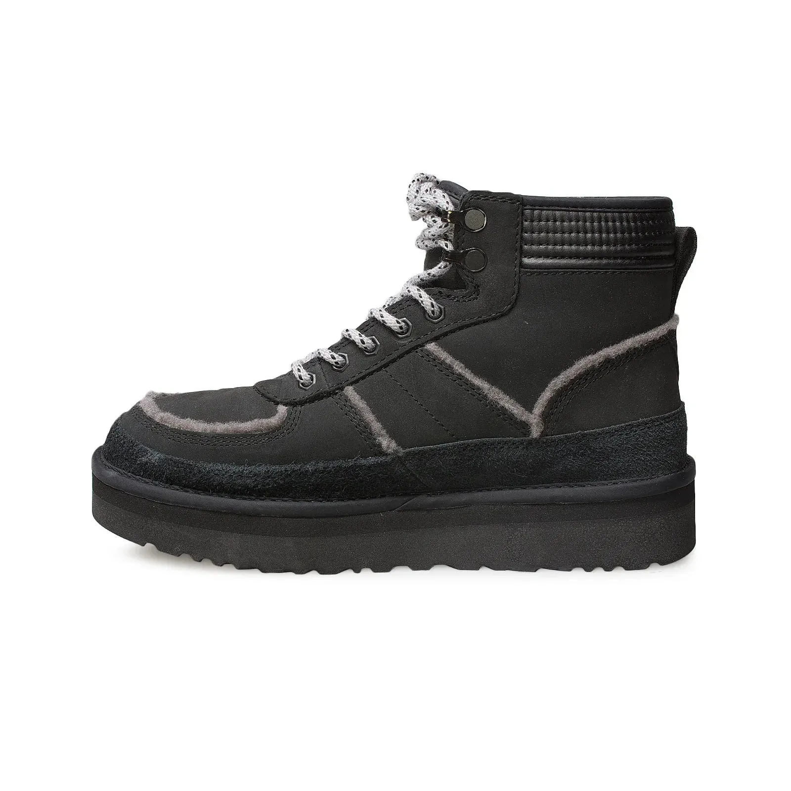 UGG   White Mountaineering Highland Sport Black Boots - Men's