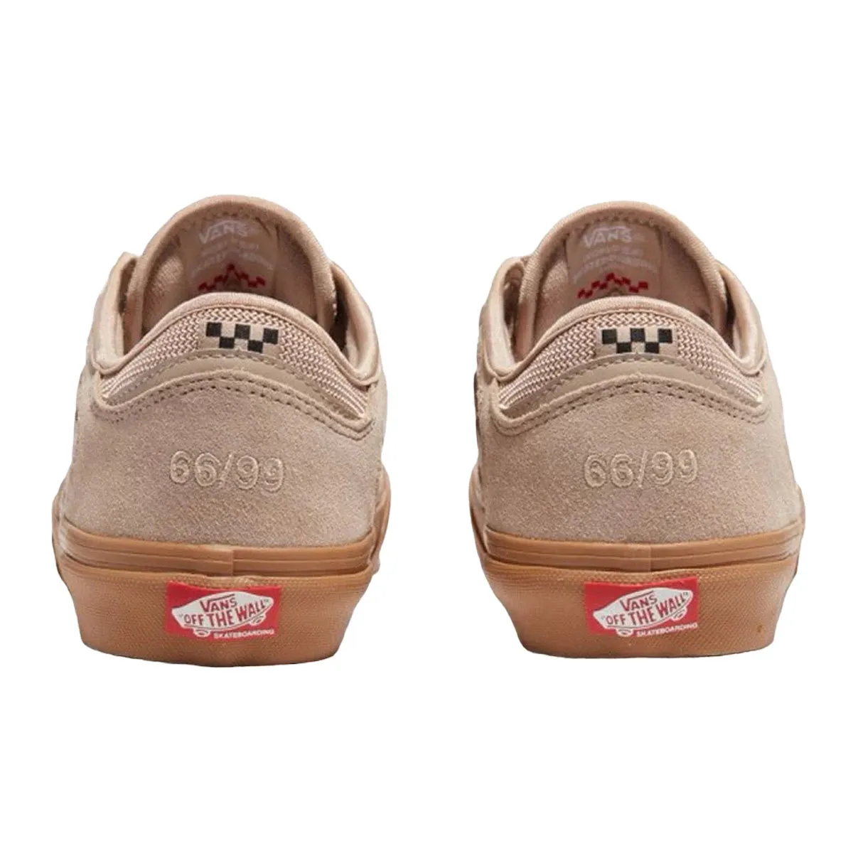 Vans Skate Rowley Shoes - Tan/Gum Suede