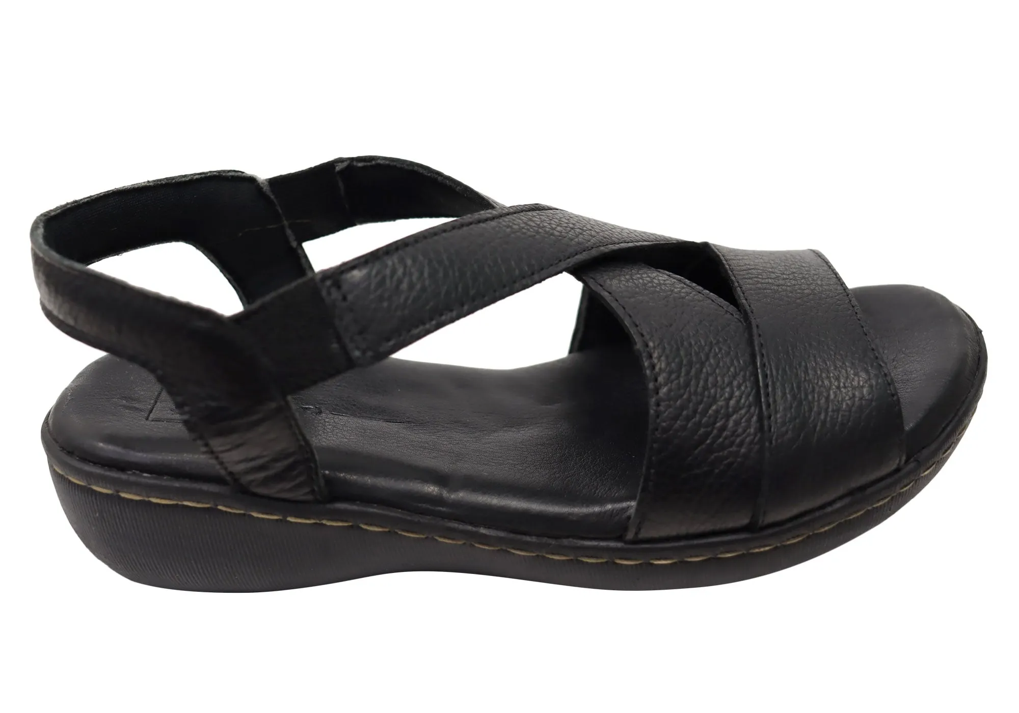 Via Paula Mimosa Womens Brazilian Comfortable Leather Sandals