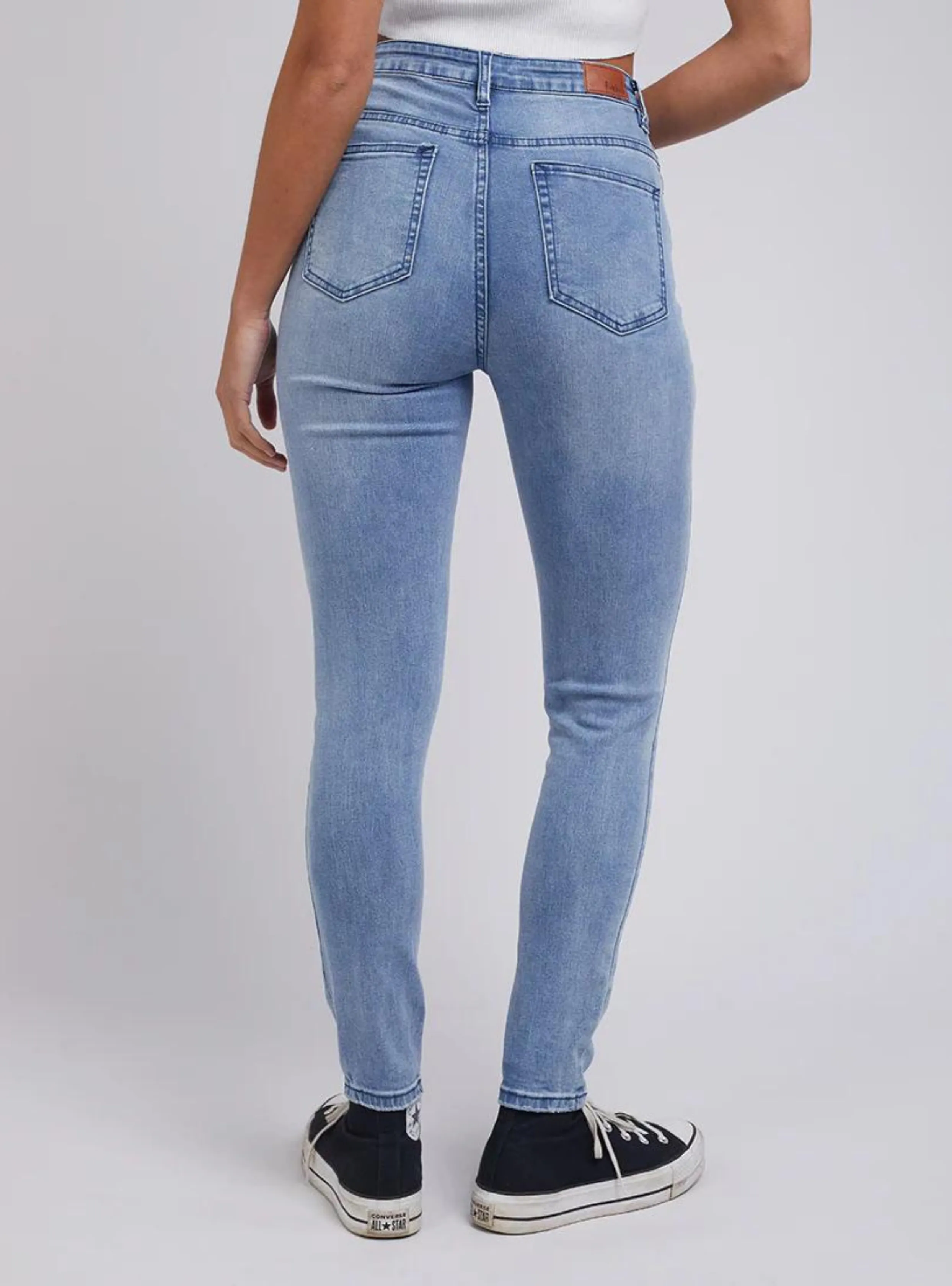 VICE HIGH SKINNY JEAN - Indigo Blaze