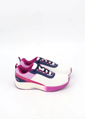 Women's Printed Running Shoes,White/Pink