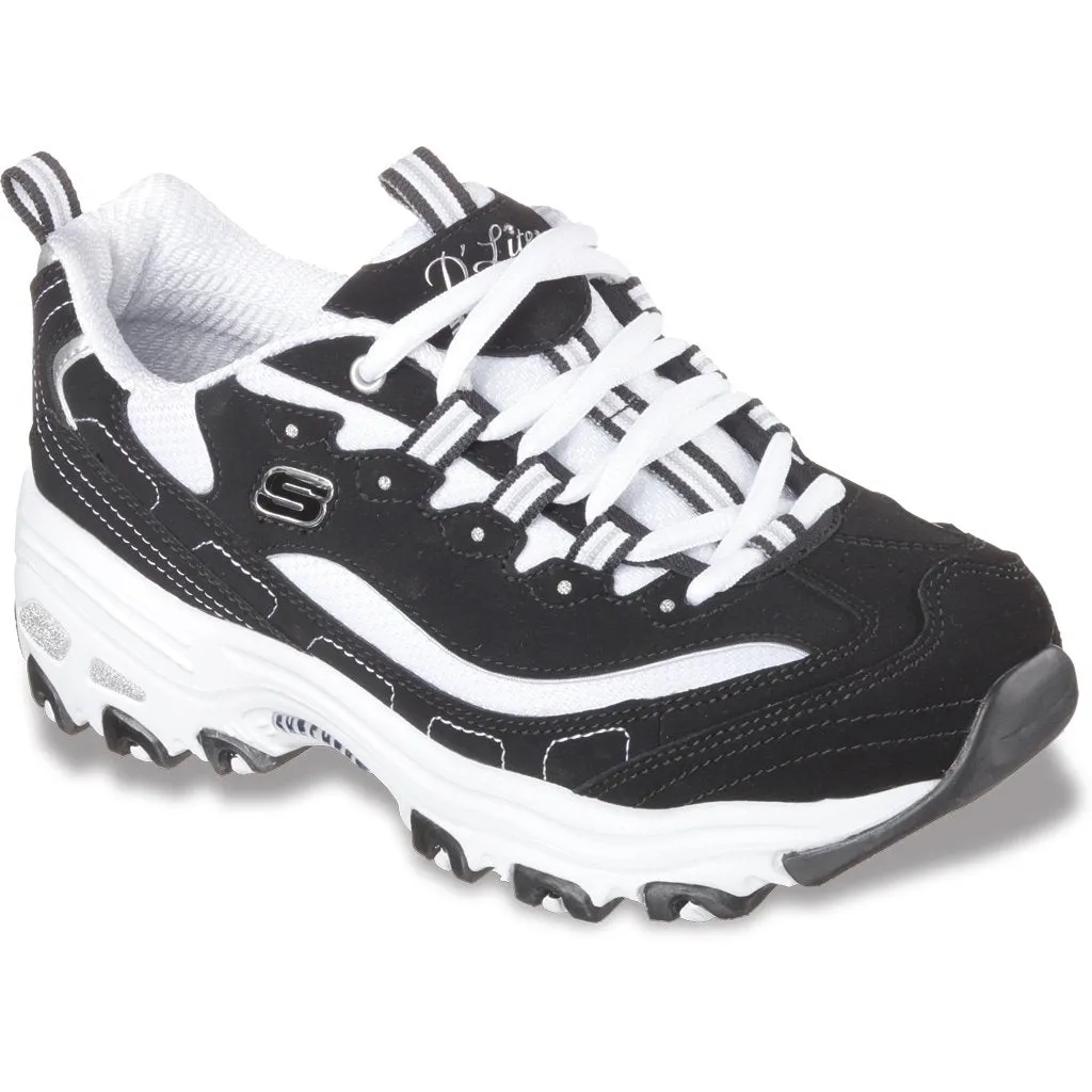 Women's Skechers D'Lites Biggest Fan Shoe WIDE