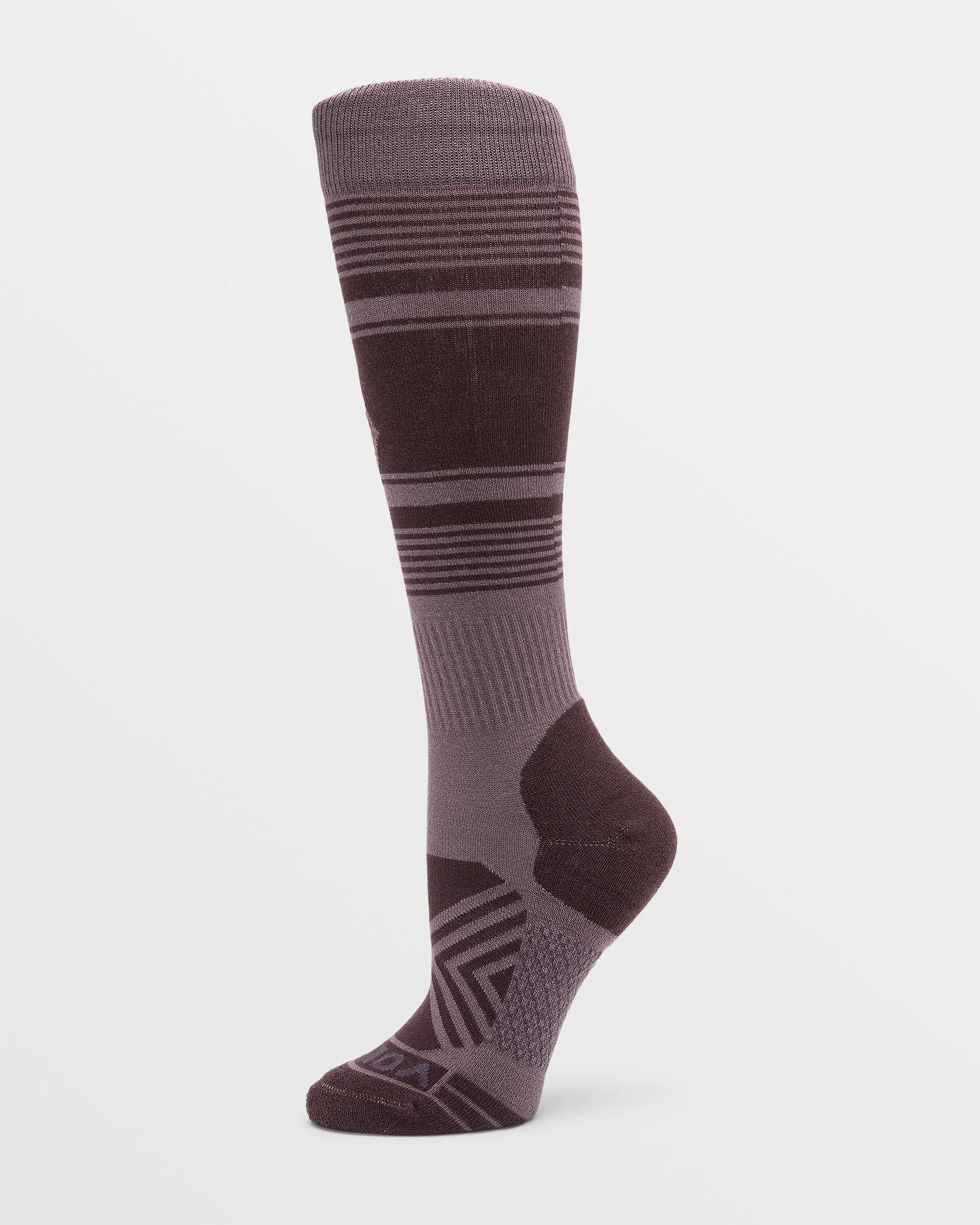 Womens Stone Lines Otc Sock - Dusty Lavender